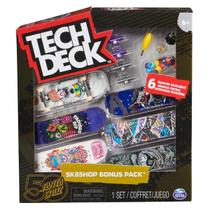 Tech Deck Skate de Dedo Bonus Pack c/ 6 Skates Santa Cruz Tech Deck Skate de Dedo Bonus Pack c/ 6 Skates Santa Cruz
