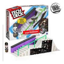 Tech Deck Skate De Dedo E Rampa Nyjah Huston Skatepark- 2895