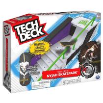 Tech Deck Skate De Dedo E Rampa Nyjah Huston Skatepark Sunny
