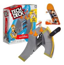 Tech Deck Skate De Dedo Rampa Corrimão Manobras Fingerboad