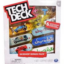 Tech Deck Skate De Dedo Shop Bonus Pack Com 6 - 2892 - Sunny