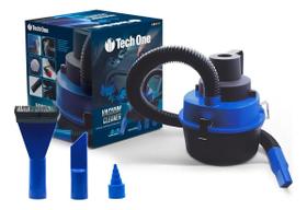 Tech One aspirador de pó automotivo Vacuum Cleaner 12V 90W cor azul Tech One aspirador de pó automotivo Vacuum Cleaner 12V 90W cor azul
