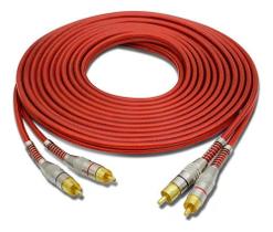 Tech One Svart Cabo Rca Prime Dupla Blindagem Cobre 5 Metros 5mm Vermelho Tech One Svart Cabo Rca Prime Dupla Blindagem Cobre 5 Metros 5mm Vermelho