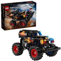 Technic Monster Jam Grave Digger Fogo e Gelo 42219 - LEGO