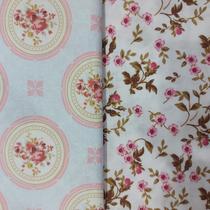 Tecido 100% Algodão 10 Recorte Variado de 50x70 cm - kitec18