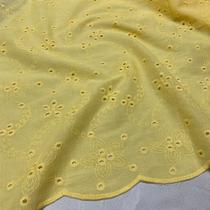 Tecido 100% Algodão Laise Bordada 1,35m Para Roupas Femininas