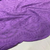 Tecido 100% Algodão Laise Bordada 1,35m Para Roupas Femininas