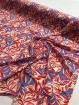 Tecido 100% Viscose Estampado 1 metro de comprimento x 1,46m Largura Padrão