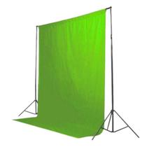 Tecido 3X6 Verde Estudio Fundo Infinito Chroma Key Youtubers