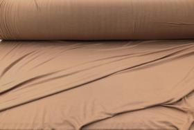 Tecido 96% Viscose de Bambu 4% Elastano Cor Latte Brown 152 cm Tecido 96% Viscose de Bambu 4% Elastano Cor Latte Brown 152 cm