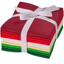 Tecido acolchoado feito em cores variadas, 10 unidades de gordura