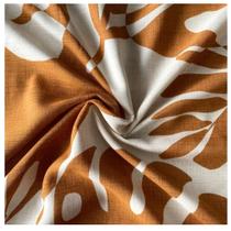 Tecido alfaiataria liocel estampado 1.50mts/larg cor mostarda c/palha metro Tecido alfaiataria liocel estampado 1.50mts/larg cor mostarda c/palha metro