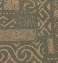 Tecido Algodão - jamaica verde água e cru