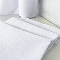 Tecido Alvejado Pé de Galinha Branco 100 Algodão Rolo 25 Metros Pano de Prato em Metro Grosso para Pintura e Artesanato