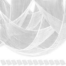 Tecido assustador de Halloween Legigo White, pacote com 12, 30x72 polegadas