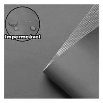 Tecido Bagum Napa Pop Seda Cinza Impermeável 1,4x5 Metros Corte Linear