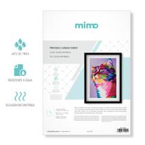 Tecido Canvas Imprimível A4 240g Mimo - 5 Folhas Tecido Canvas Imprimível A4 240g Mimo - 5 Folhas