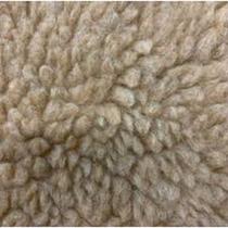 Tecido Carapinha Lã de ovelha Pelúcia p/ artesanato, patchwork, confecção de roupas - 30 cm x 1,50