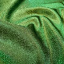 Tecido Cetim Amassado Verde Oliva - 2,80m de Largura