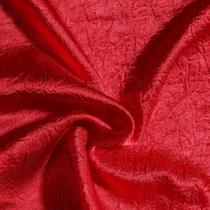 Tecido Cetim Amassado Vermelho - 2,80m de Largura