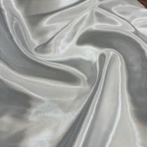 Tecido Cetim Branco Charmousse 1,40m x 1,00m para Roupas e Decorações Tecido Cetim Branco Charmousse 1,40m x 1,00m para Roupas e Decorações