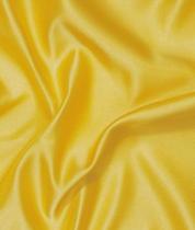 Tecido Cetim Charmousse Amarelo 100% Poliéster 1mt x 147cm - Tecidos da Gabí