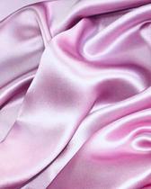 Tecido Cetim Charmousse Lilás 100% Poliéster 1mt x 147cm