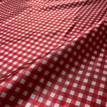 Tecido Cetim Estampado Xadrez Mini 1,40m - Ideal para Roupas Femininas e Decorações