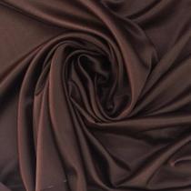 Tecido Cetim Marrom 3m de Largura