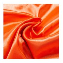 Tecido cetim sem lycra 1,50 largura laranja metro Tecido cetim sem lycra 1,50 largura laranja metro