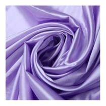Tecido cetim sem lycra 1,50 largura lilás metro