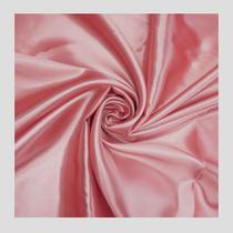 Tecido cetim sem lycra 1,50 largura rosê metro Tecido cetim sem lycra 1,50 largura rosê metro
