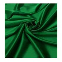 Tecido cetim sem lycra 1,50 largura verde bandeira metro