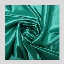 Tecido cetim sem lycra 1,50 largura verde esmeralda metro