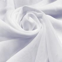 Tecido Chiffon Annecy Branco - 3,00m de Largura Tecido Chiffon Annecy Branco - 3,00m de Largura