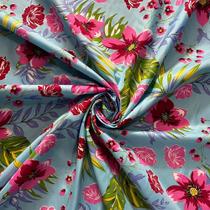 Tecido Chitão Microfibra Estampado 6 Metros Tecido Chitão Microfibra Estampado 6 Metros