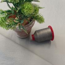 Tecido Corano Coromix Cinza 1 Metro Tapeçaria Decoração Móveis