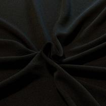 Tecido Crepe De Malha 1,60 M Largura Preto