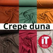 Tecido Crepe Duna Air Flow Liso Modinha Feminina (1,00Mt x 1,5mt)