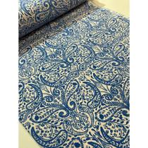 Tecido Crepe Duna Estampado 1m x 1,46 Leve Fresquinho Para Vestidos Saias Blusas Moda Verão