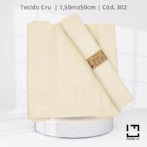 Tecido Cru de Algodão para Bordar Fischer 150x50cm