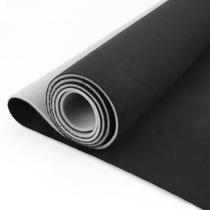 Tecido de Camurça Kefly Black - 244cm x 152cm com Suporte de Espuma Tecido de Camurça Kefly Black - 244cm x 152cm com Suporte de Espuma