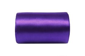 Tecido de cetim Ribbon YYCRAFT, 8 cm de largura, 50 m, roxo, 2 rolos