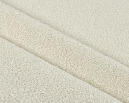 Tecido de estofamento chenille bouclé marfim 140 x 366 cm Tecido de estofamento chenille bouclé marfim 140 x 366 cm