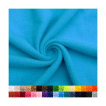 Tecido de fleece turquesa 20 jardas 100% poliéster 60" de largura Tecido de fleece turquesa 20 jardas 100% poliéster 60" de largura