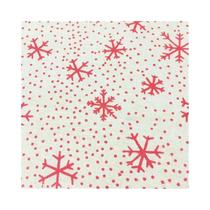 Tecido De Linho Com Estampa De Floco De Neve Branco E Cervo Vermelho Para Decoração De Natal, Toalha