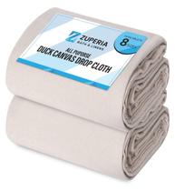 Tecido de lona ZUPERIA 4x15m, pacote com 2 para pintura Tecido de lona ZUPERIA 4x15m, pacote com 2 para pintura