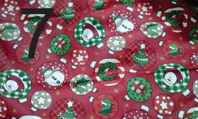 Tecido de Natal para Toalha Barrinha Decoração Tecido de Natal para Toalha Barrinha Decoração