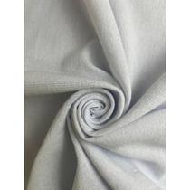 Tecido de Pano de Prato por Metro Pé de Galinha Largura 77cm 100% Algodão Branco Alvejado