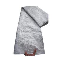 Tecido De Renda Jacquard Brocado Africano Feminino Em Organza Para Vestidos De Gala 2025 Última Moda